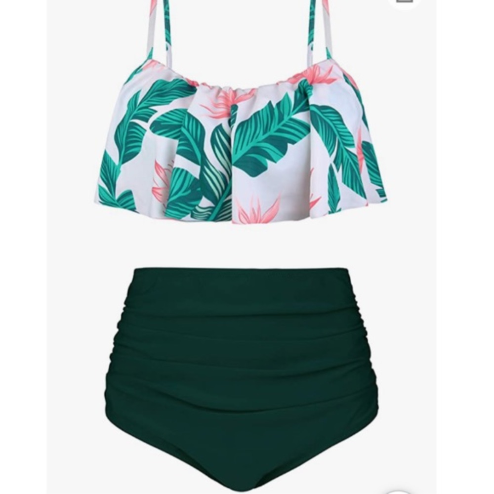 High waisted vintage style bikini (plus si…